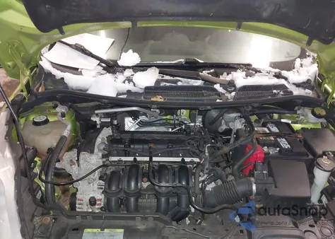 2011 Ford Fiesta Ses from USA, damaged, VIN 3FADP4FJ5BM119723